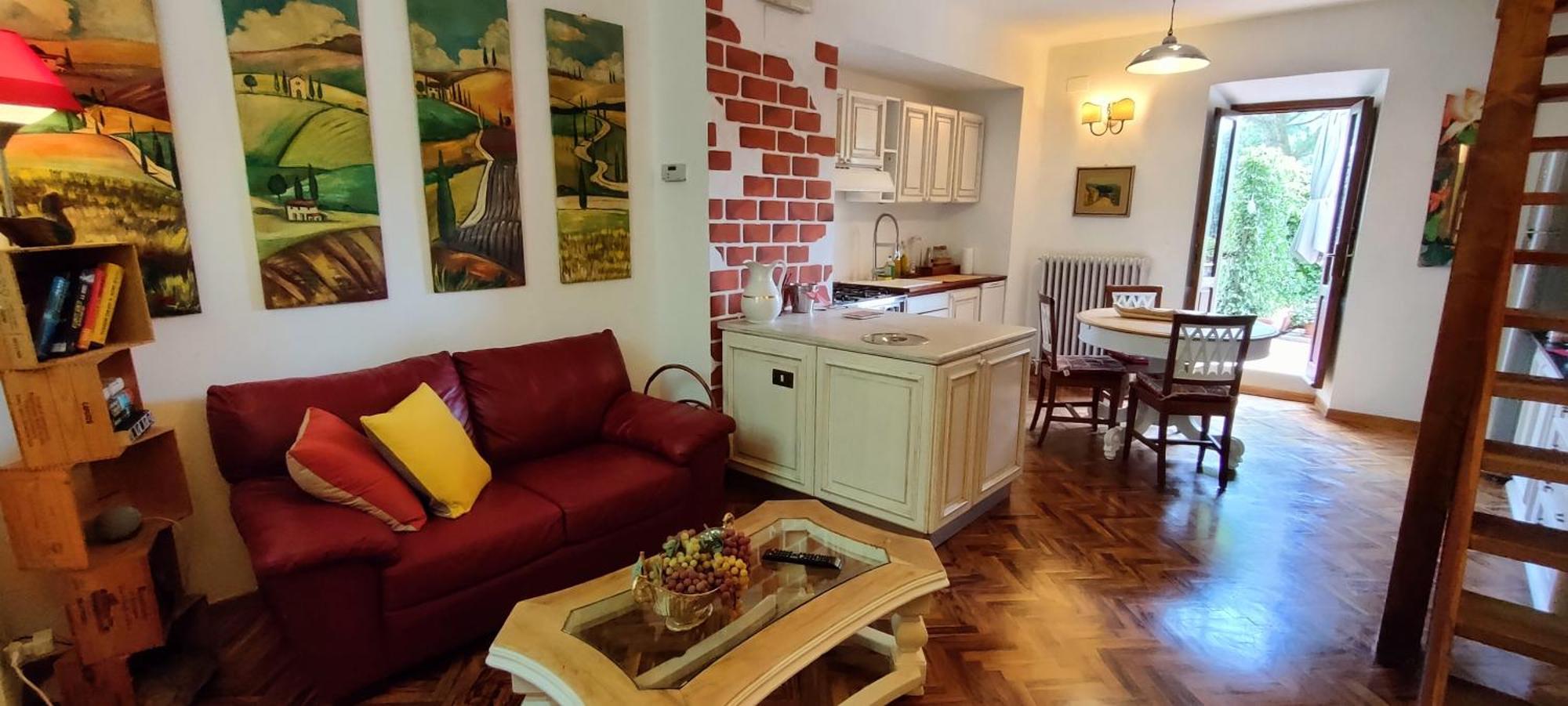 Casa Vacanza In Casentino Bibbiena Eksteriør bilde